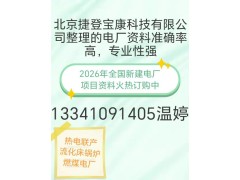 2026年全国发电厂通讯名录准确率高图1