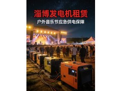淄博商铺停电应急发电机租赁 不间断供电图3
