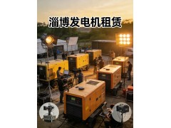 淄博厂房生产发电机出租 三相380V大功率图1